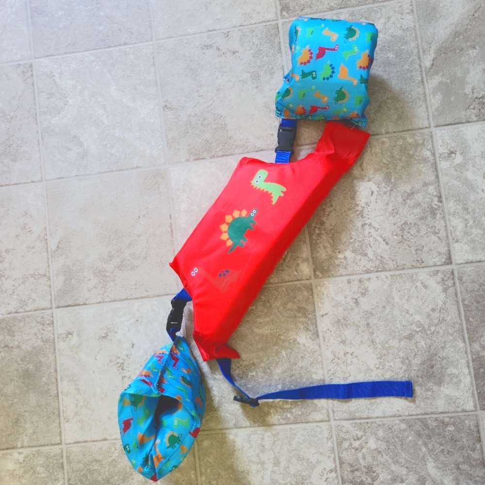Lifeguard swim vest 3ways